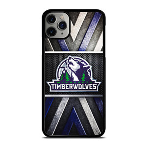 MINNESOTA TIMBERWOLVES METAL SYMBOL iPhone 11 Pro Max Case