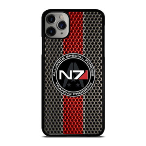 N7 MASS EFFECT PLATE LOGO iPhone 11 Pro Max Case