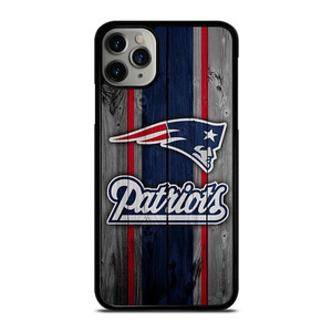 NEW ENGLAND PATRIOTS WOODEN LOGO iPhone 11 Pro Max Case