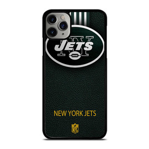 NEW YORK JETS LEATHER LOGO iPhone 11 Pro Max Case