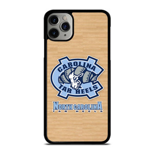 NORTH CAROLINA TAR HEELS WOODEN LOGO iPhone 11 Pro Max Case