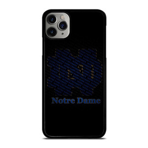 NOTRE DAME IRISH LOGO PATTERN iPhone 11 Pro Max Case