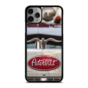 PETERBILT TRUCK METAL EMBLEM iPhone 11 Pro Max Case