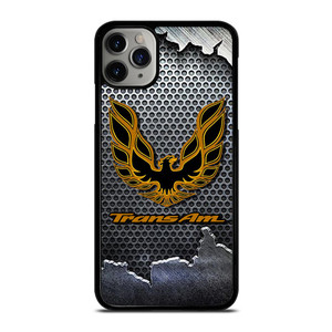 PONTIAC TRANS AM FIREBIRD METAL LOGO 2 iPhone 11 Pro Max Case