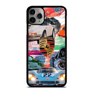 PORSCHE COLLAGE POSTER iPhone 11 Pro Max Case