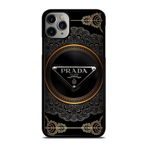 PRADA MILANO BLACK GOLD iPhone 11 Pro Max Case PRADA MILANO BLACK GOLD iPhone 11 Pro Max Case