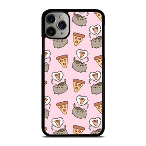 PUSHEEN THE CAT PIZZA iPhone 11 Pro Max Case