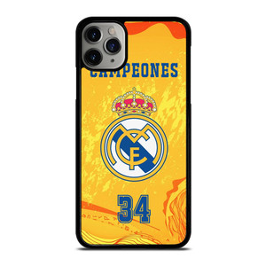 REAL MADRID CF CAMPEONES 34 iPhone 11 Pro Max Case REAL MADRID CF CAMPEONES 34 iPhone 11 Pro Max Case