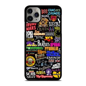 ROCK BAND COLLAGE iPhone 11 Pro Max Case ROCK BAND COLLAGE iPhone 11 Pro Max Case