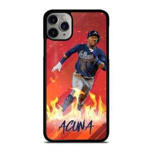 RONALD ACUNA JR ATLANTA BRAVES BASEBALL MLB iPhone 11 Pro Max Case