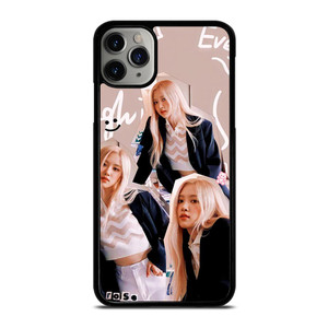 ROSE BLACKPINK SCRIBBLED iPhone 11 Pro Max Case
