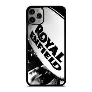 ROYAL ENFIELD LOGO BLACK WHITE iPhone 11 Pro Max Case