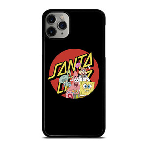 SANTA CRUZ SKATEBOARD X SPONGEBOB iPhone 11 Pro Max Case