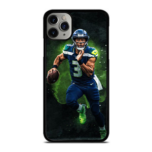 SEATTLE SEAHAWKS RUSSELL WILSON NFL iPhone 11 Pro Max Case