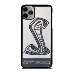 SHELBY GT350R SILVER EMBLEM SIGN iPhone 11 Pro Max Case
