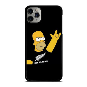 SIMPSON ALL BLACKS iPhone 11 Pro Max Case SIMPSON ALL BLACKS iPhone 11 Pro Max Case