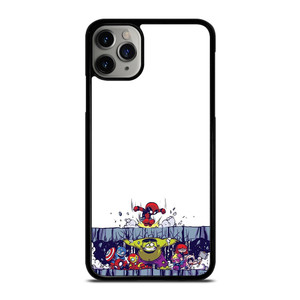 SPIDERMAN VS ALL MARVEL HEROES KAWAII iPhone 11 Pro Max Case