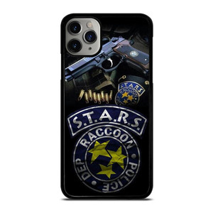STARS RACCOON POLICE DEP BADGE 2 iPhone 11 Pro Max Case