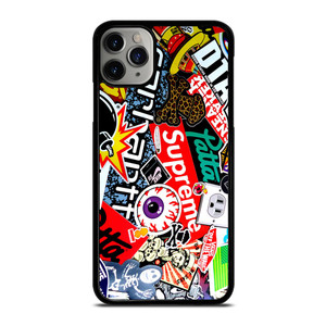 SUPREME STICKER AND OTHER BRAND iPhone 11 Pro Max Case SUPREME STICKER AND OTHER BRAND iPhone 11 Pro Max Case