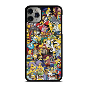THE SIMPSONS ALL COLLAGE iPhone 11 Pro Max Case THE SIMPSONS ALL COLLAGE iPhone 11 Pro Max Case