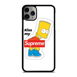 THE SIMPSONS KISS MY SUPREME iPhone 11 Pro Max Case