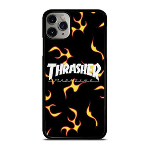 THRASHER SKATEBOARD MAGAZINE FLAME iPhone 11 Pro Max Case