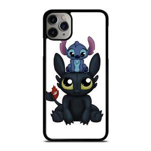 TOOTHLESS AND STITCH CARTOON iPhone 11 Pro Max Case