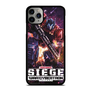 TRANSFORMERS WAR FOR CYBERTRON POSTER iPhone 11 Pro Max Case