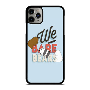 WE BARE BEARS CARTOON LOGO iPhone 11 Pro Max Case WE BARE BEARS CARTOON LOGO iPhone 11 Pro Max Case