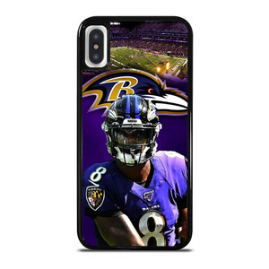 LAMAR JACKSON RAVENS BALTIMORE iPhone X / XS Case LAMAR JACKSON RAVENS BALTIMORE iPhone X / XS Case