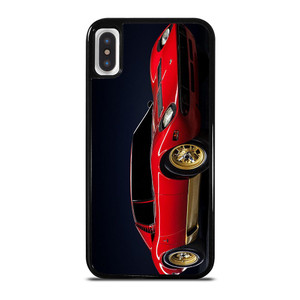 LAMBORGHINI MIURA VINTAGE SUPERCAR iPhone X / XS Case LAMBORGHINI MIURA VINTAGE SUPERCAR iPhone X / XS Case