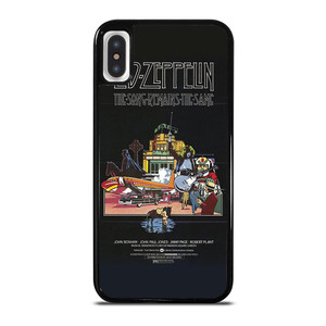 LED ZEPPELIN THE SONG REMANS THE SAME iPhone X / XS Case LED ZEPPELIN THE SONG REMANS THE SAME iPhone X / XS Case