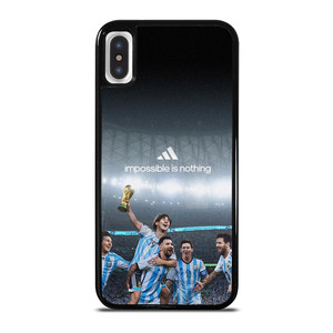 LIONEL MESSI IMPOSSIBLE IS NOTHING ADIDAS iPhone X / XS Case LIONEL MESSI IMPOSSIBLE IS NOTHING ADIDAS iPhone X / XS Case
