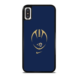 LOS ANGELES RAMS NIKE NFL LOGO iPhone X / XS Case LOS ANGELES RAMS NIKE NFL LOGO iPhone X / XS Case