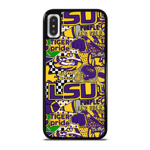 LSU Tigers UNIVERSUTY COLLAGE iPhone X / XS Case LSU Tigers UNIVERSUTY COLLAGE iPhone X / XS Case