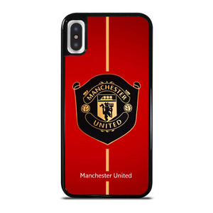 MANCHESTER UNITED MU SOCCER LOGO iPhone X / XS Case