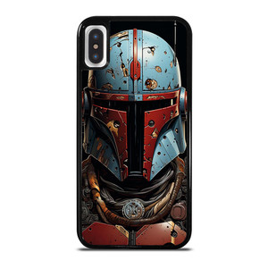 MANDALORIAN HELMET RUSTY iPhone X / XS Case MANDALORIAN HELMET RUSTY iPhone X / XS Case