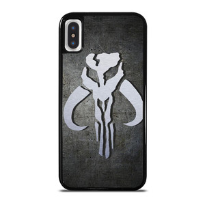 MANDALORIAN STAR WARS EMBLEM iPhone X / XS Case MANDALORIAN STAR WARS EMBLEM iPhone X / XS Case