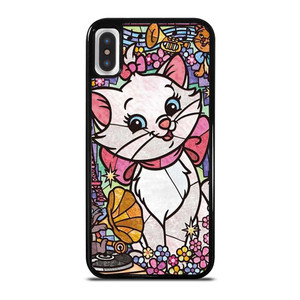 MARIE THE ARISTOCATS CAT STENED GLASS iPhone X / XS Case MARIE THE ARISTOCATS CAT STENED GLASS iPhone X / XS Case