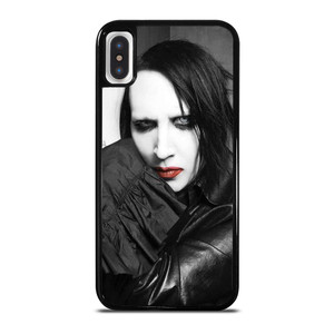 MARILYN MANSON GOTH FACE 2 iPhone X / XS Case MARILYN MANSON GOTH FACE 2 iPhone X / XS Case