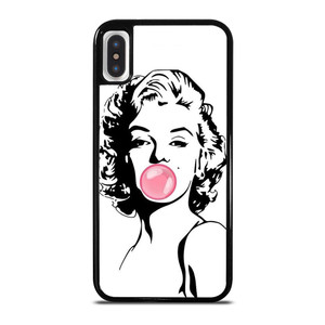 MARILYN MOENROE BUBLE GUM iPhone X / XS Case MARILYN MOENROE BUBLE GUM iPhone X / XS Case