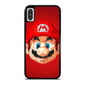 MARIO BROS CLIPART HEAD iPhone X / XS Case MARIO BROS CLIPART HEAD iPhone X / XS Case