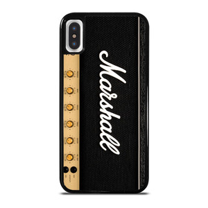 MARSHALL SPEAKER GOLD WOOD iPhone X / XS Case MARSHALL SPEAKER GOLD WOOD iPhone X / XS Case