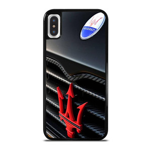 MASERATI CARBON GRILL iPhone X / XS Case MASERATI CARBON GRILL iPhone X / XS Case