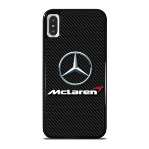 MERCEDES MCLAREN CARBON LOGO iPhone X / XS Case MERCEDES MCLAREN CARBON LOGO iPhone X / XS Case