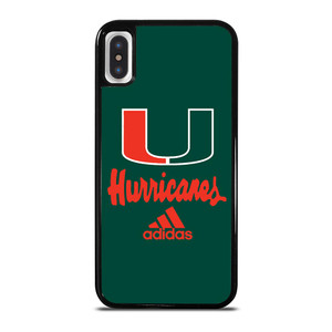 MIAMI HURRICANES GREEN LOGO iPhone X / XS Case