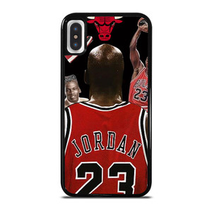 MICHAEL JORDAN CHICAGO BULLS COLLAGE iPhone X / XS Case MICHAEL JORDAN CHICAGO BULLS COLLAGE iPhone X / XS Case