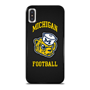 MICHIGAN WOLVERINES FOOTBALL MASCOT iPhone X / XS Case MICHIGAN WOLVERINES FOOTBALL MASCOT iPhone X / XS Case