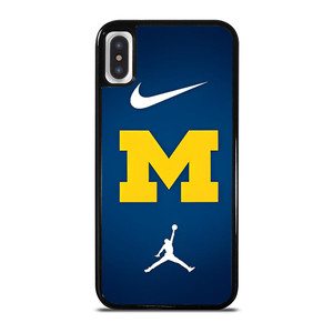 MICHIGAN WOLVERINES NIKE JORDAN iPhone X / XS Case MICHIGAN WOLVERINES NIKE JORDAN iPhone X / XS Case