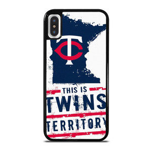 MINNESOTA TWINS BASEBALL FANS iPhone X / XS Case MINNESOTA TWINS BASEBALL FANS iPhone X / XS Case